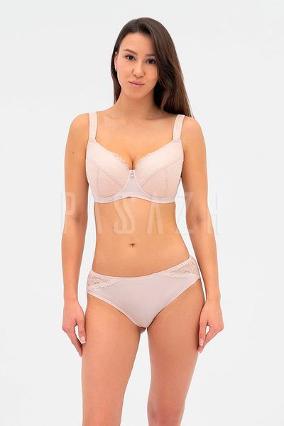 Бюстгальтер з формованою чашкою Effetto Lingerie ELLEN 001 11 03 85D сріблястий піоновий 158272 фото