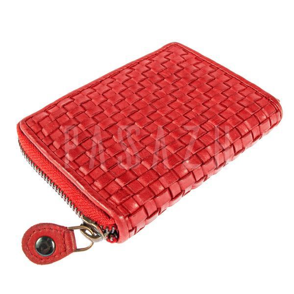 Винтажный кошелек женский Ashwood D80 Red (D80 RED) D80 RED фото