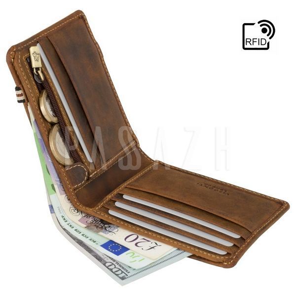 Портмоне мужское Visconti BN3 Segesta Oil Tan (BN3 OIL TAN) BN3 OIL TAN фото