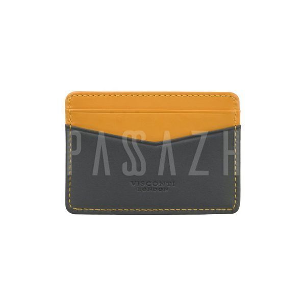 Картхолдер Visconti VSL40 Axe Grey Mustard (VSL40 GREY MUST) VSL40 GREY MUST фото