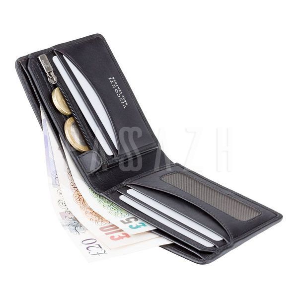 Гаманець чоловічий Visconti TSC46 Francesca c RFID Black (TSC46 BLK) TSC46 BLK фото