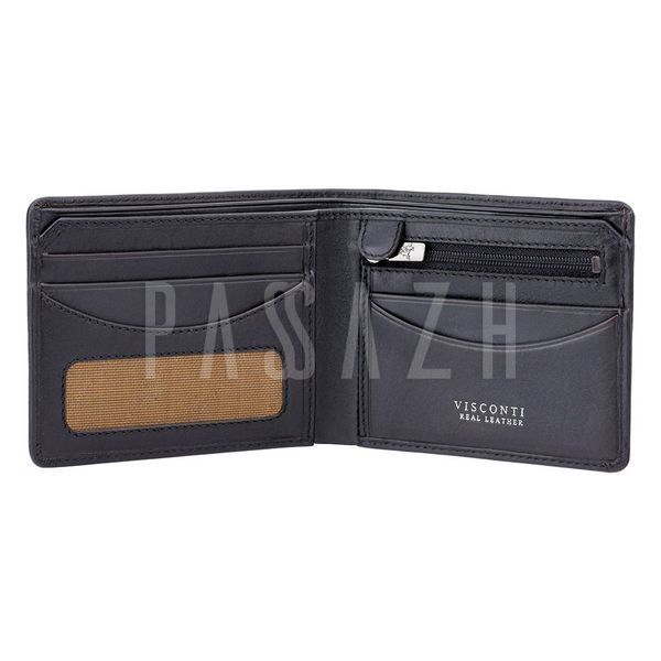 Гаманець чоловічий Visconti TSC46 Francesca c RFID Black (TSC46 BLK) TSC46 BLK фото