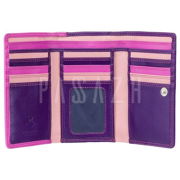 Кошелек женский Visconti RB43 Bora c RFID Berry Multi (RB43 BERRY M) RB43 BERRY M фото