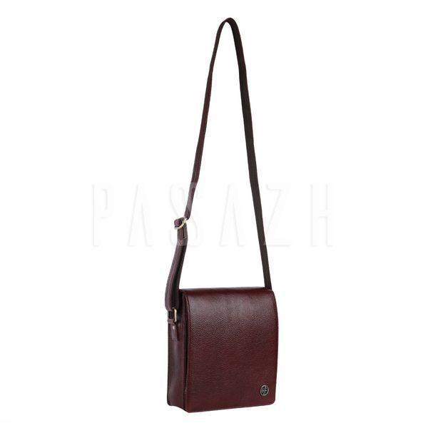 Чоловіча сумка через плече шкіряна Hammonds Flycatcher SB1159 Brown Коричневий (SB1159 BRN) SB1159 BRN фото