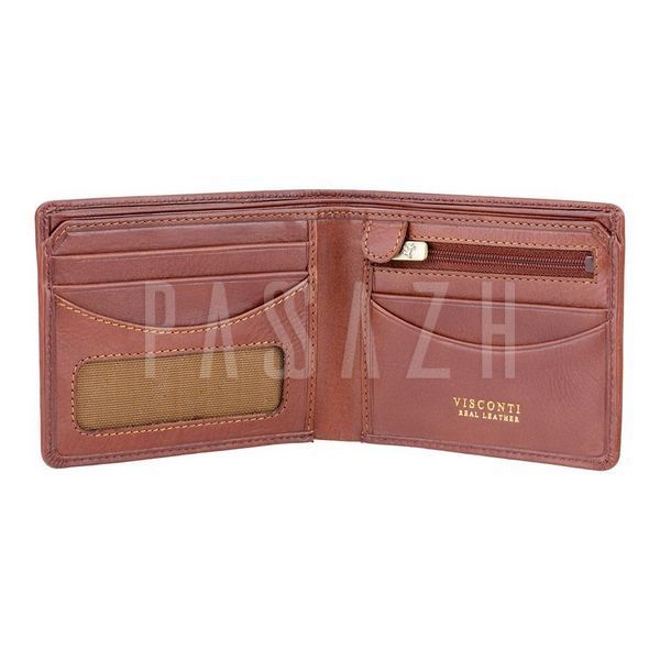 Гаманець чоловічий Visconti TSC46 Francesca c RFID Tan (TSC46 TAN) TSC46 TAN фото