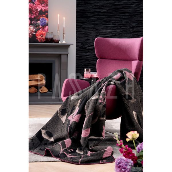 Плед Biederlack Wohndecke Dark Wine 150x200 см (811806) BK-811806 фото
