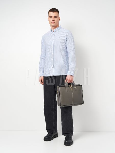 Сумка шкіряна для ноутбука 13 Hammonds Flycatcher LB105 Grey Сірий (LB105 GRY) LB105 GRY фото