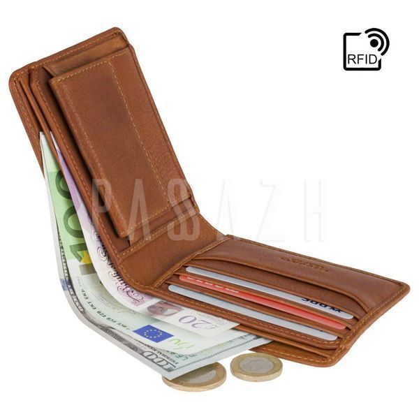 Кошелек мужской Visconti DRW40 Newton Oak Tan (DRW40 TAN) DRW40 TAN фото