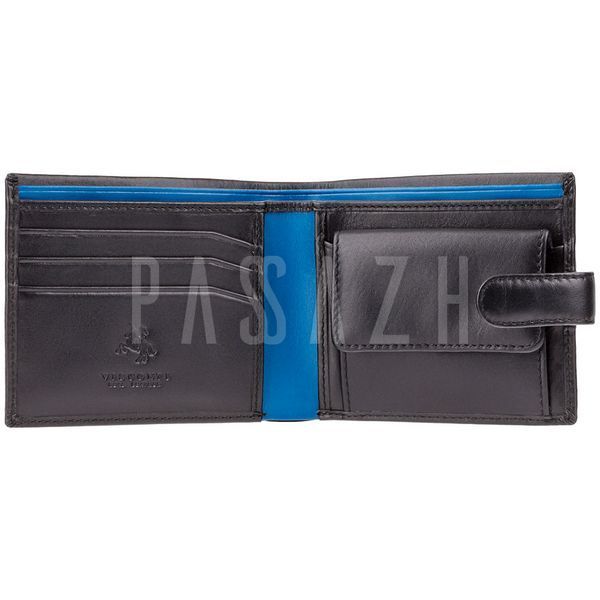 Гаманець чоловічий Visconti PM100 Vincent RFID Black Cobalt (PM100 BK/CB) PM100 BK/CB фото