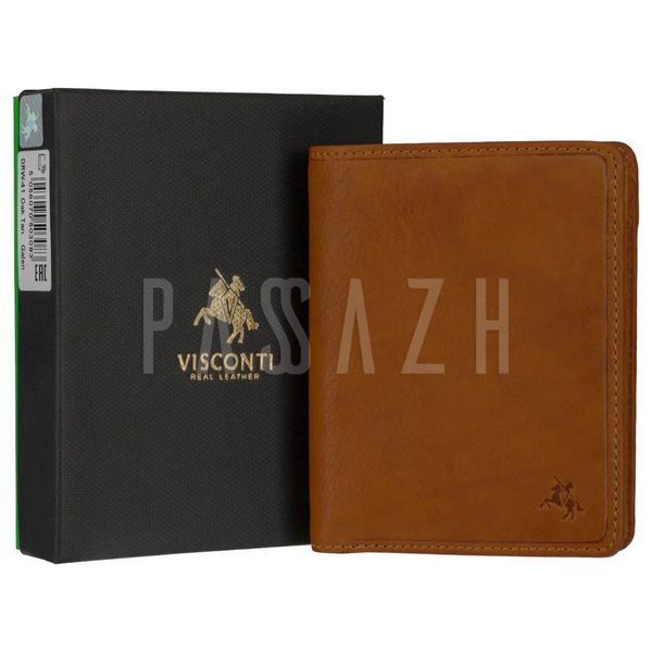 Гаманець чоловічий Visconti DRW41 Galen Oak Tan (DRW41 TAN) DRW41 TAN фото