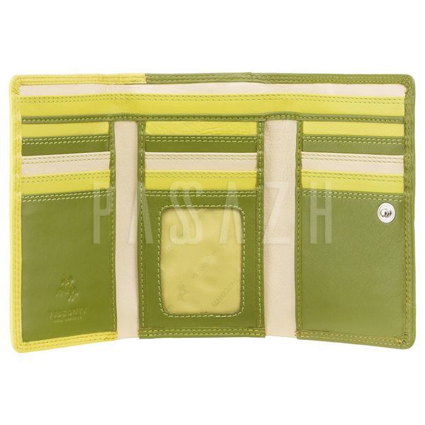 Гаманець жіночий Visconti RB43 Bora c RFID Lime Multi (RB43 LIME M) RB43 LIME M фото