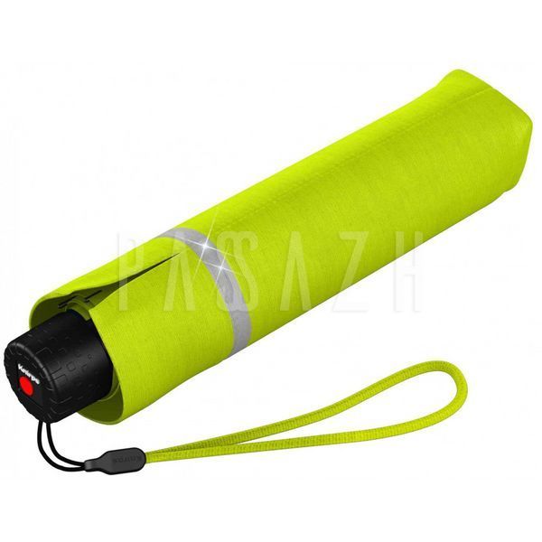 Зонт детский Knirps Rookie Manual Lime Reflective (Kn95 6050 6802) Kn95 6050 6802 фото