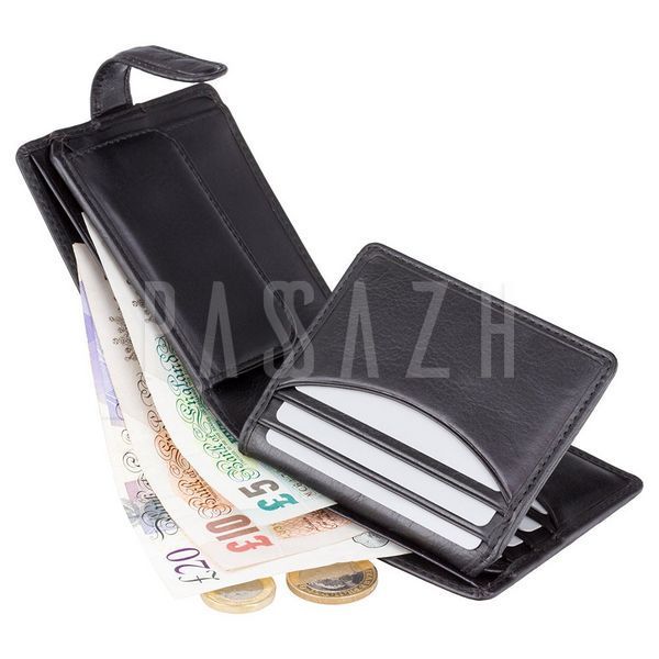 Гаманець чоловічий Visconti TSC48 Filipo c RFID Black (TSC48 BLK) TSC48 BLK фото