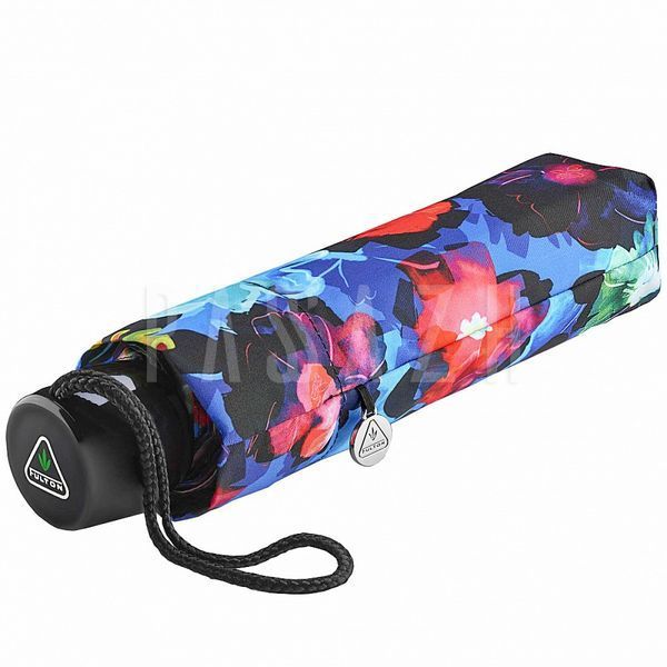 Парасолька жіноча Fulton L354- Minilite-2 Trippy Bloom Цвітіння (L354-040584) L354-040584 фото