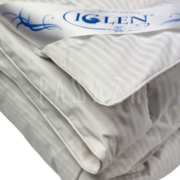 Стьобана пухова ковдра Iglen 1с 160x215 см 100% пуху зимова (1602151с) IGL-1с фото