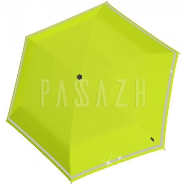 Зонт детский Knirps Rookie Manual Lime Reflective (Kn95 6050 6802) Kn95 6050 6802 фото