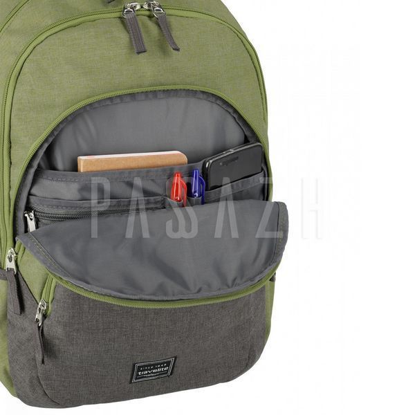 Рюкзак міський унисекс 22 л Travelite Basics/Green Зелений (TL096308-80) TL096308-80 фото