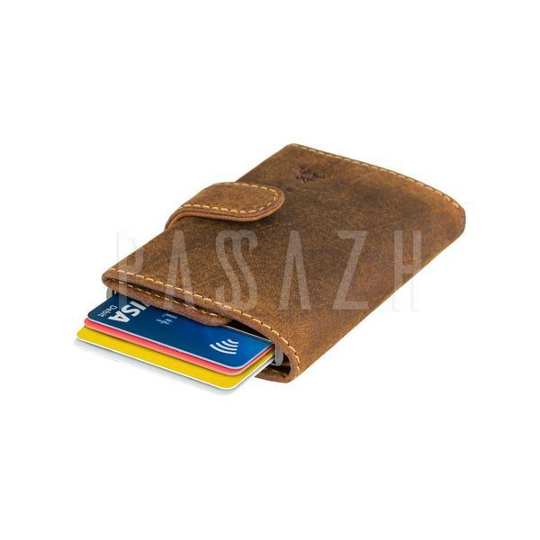 Кошелек-картхолдер Visconti VSL59 Fireblade Oil Tan (VSL59 OIL TAN) VSL59 OIL TAN фото