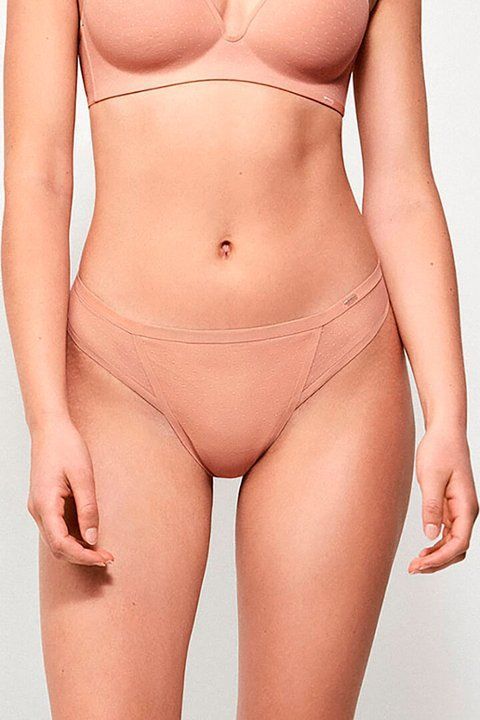Трусы-бразилиана женские Gisela 110047B XL телесные 161141 фото