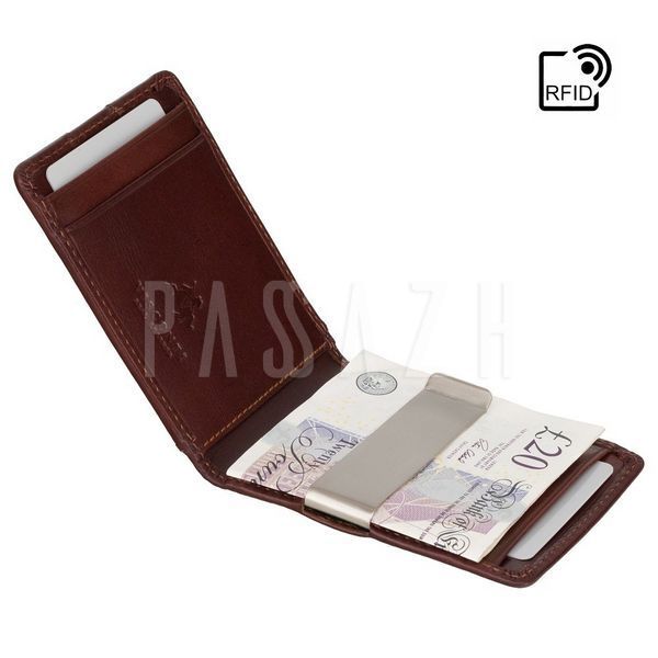 Затискач для купюр Visconti VSL57 Brown Monza (VSL57 BRN) VSL57 BRN фото