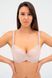 Бюстгальтер с полупоролоновой чашкой Effetto Lingerie Sofia 011 12 03 75C серебряный пионовый 157508 фото 1