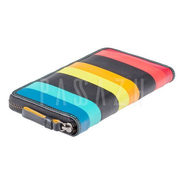 Гаманець жіночий Visconti STR5 Corfu c RFID Black Multi (STR5 BLK M) STR5 BLK M фото