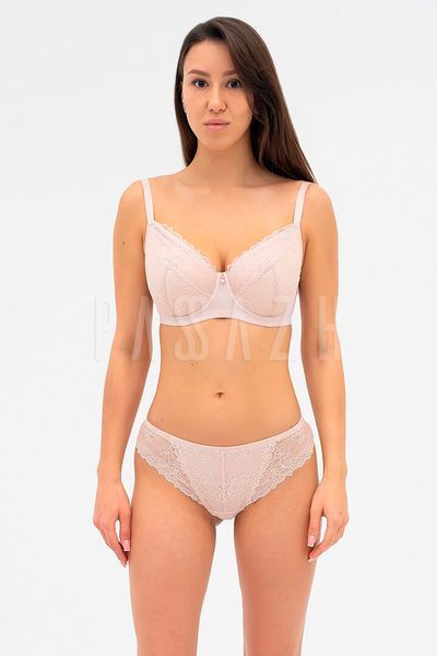 Трусы-бразилиана женские Effetto Lingerie ELLEN 001 27 03 44/XL серебряные пионовые 101128 фото