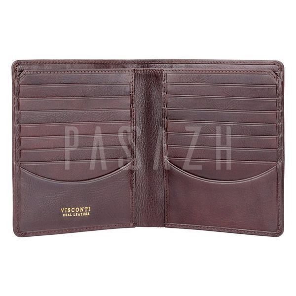 Гаманець чоловічий Visconti TSC49 Matteo c RFID Brown (TSC49 BRN) TSC49 BRN фото