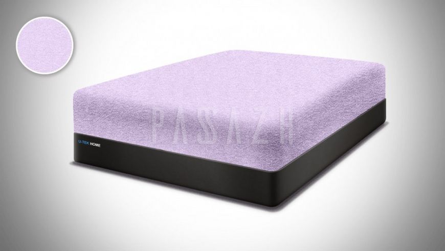 Простирадло натяжне U-tek Lilac Jersey havlu 80x190 см (PMLF80190) PMLF180200 фото