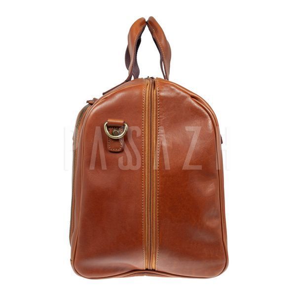 Чоловіча дорожня сумка Ashwood 8150 Tan Рудий (8150 TAN) 8150 TAN фото