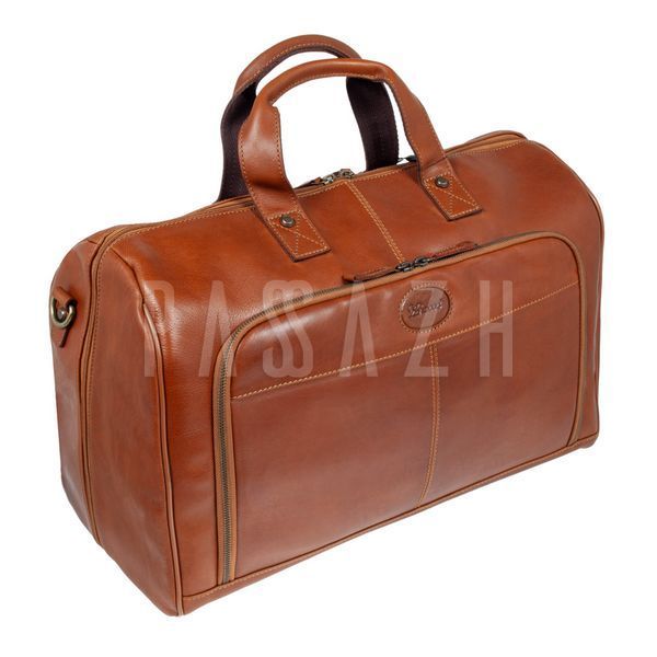 Чоловіча дорожня сумка Ashwood 8150 Tan Рудий (8150 TAN) 8150 TAN фото