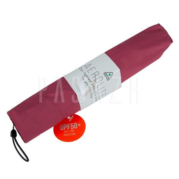 Зонт женский Fulton Aerolite-1 UV L891 Red Красный (L891-037263) L891-037263 фото