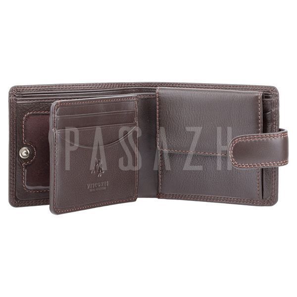Гаманець чоловічий Visconti HT10 Knightsbridge c RFID Chocolate (HT10 CHOC) HT10 CHOC фото