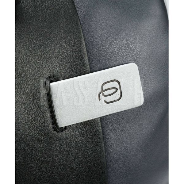 Рюкзак для ноутбука мужской кожаный 17 л Piquadro Urban/Grey-Black Серый (CA3214UB00_GRN) CA3214UB00_GRN фото