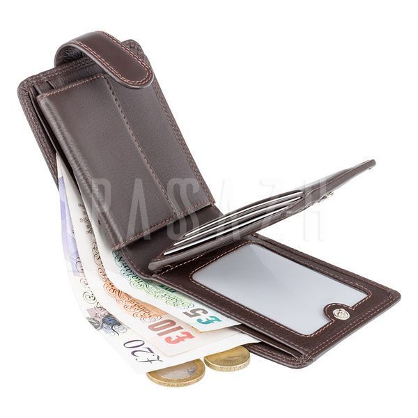 Гаманець чоловічий Visconti HT10 Knightsbridge c RFID Chocolate (HT10 CHOC) HT10 CHOC фото