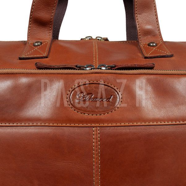 Чоловіча дорожня сумка Ashwood 8150 Tan Рудий (8150 TAN) 8150 TAN фото