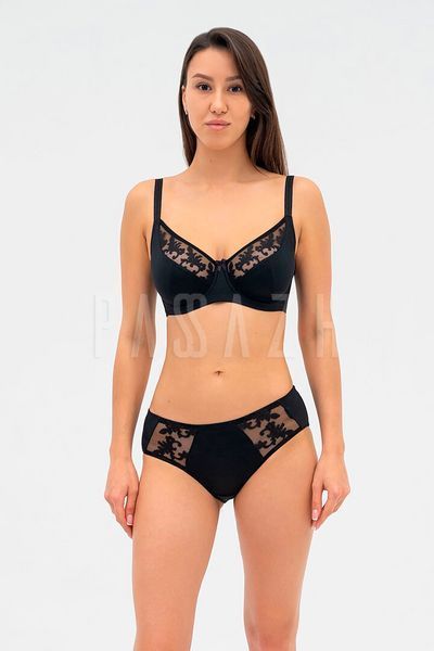 Трусы-бикини женские Effetto Lingerie MARTINA 006 34 02 44/XL чёрные 157452 фото