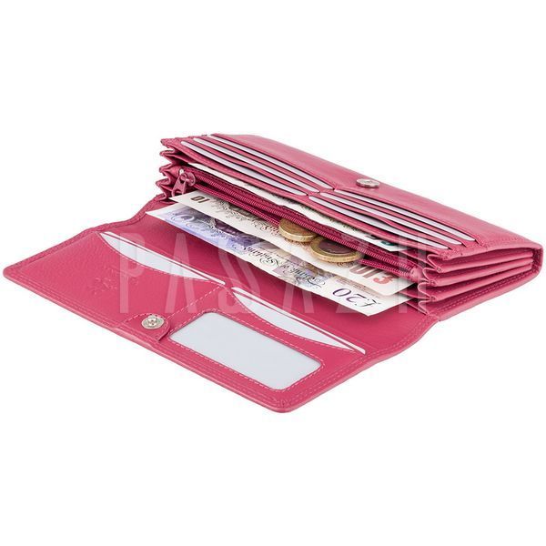 Гаманець жіночий Visconti HT35 Buckingham з RFID Fuchsia (HT35 FCS) HT35 FCS фото