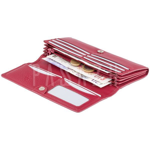 Кошелек женский Visconti HT35 Buckingham c RFID Red (HT35 RED) HT35 RED фото