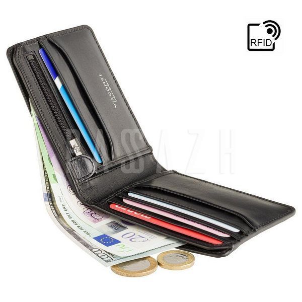 Гаманець чоловічий Visconti ENZ78 Girard Black Shadow (ENZ78 BLK) ENZ78 BLK фото