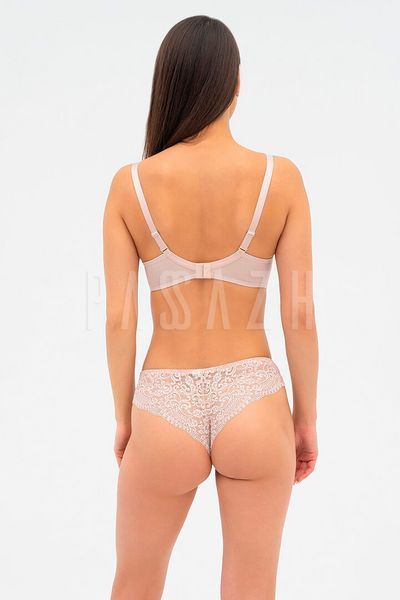 Трусы-бразилиана женские Effetto Lingerie Sofia 011 20 03 38/S серебряные пионовые 157514 фото