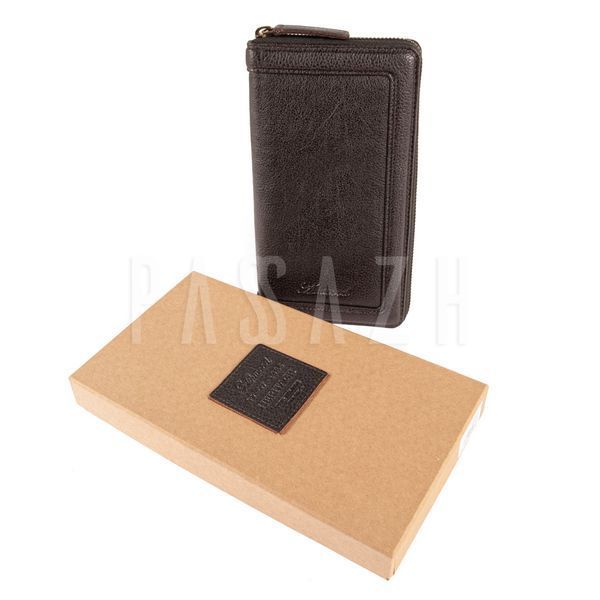Портмоне дорожное Ashwood TW01 Brown Коричневый (TW01 BRN) TW01 BRN фото