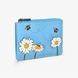 Жіночий шкіряний гаманець Yoshi Y1321 Bee Happy Blue (Y1321 BEE 21) Y1321 BEE 21 фото 3
