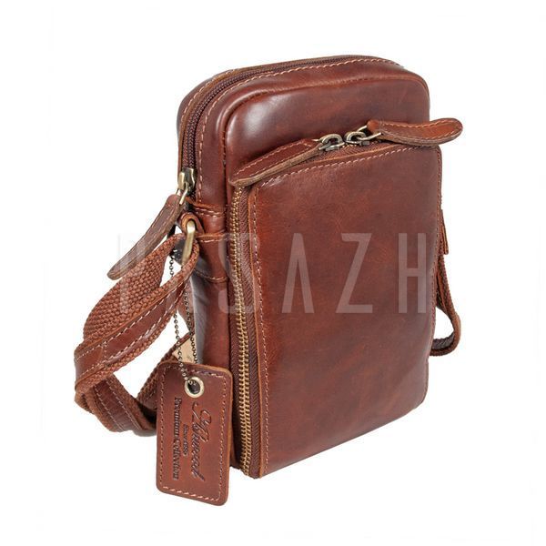 Cумка чоловіча Ashwood K41 Chestnut Каштановий (K41 CHESTNUT) K41 CHESTNUT фото