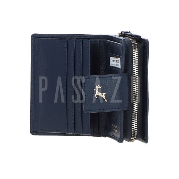 Гаманець жіночий Ashwood X30 Navy (X30 NAVY) X30 NAVY фото