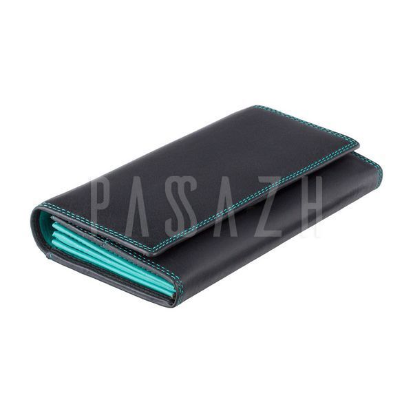 Кошелек женский Visconti CD21 Topaz Black Aqua (CD21 BLK/AQUA) CD21 BLK/AQUA фото