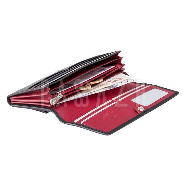 Кошелек женский Visconti CD21 Topaz Black Red (CD21 BLK/RED) CD21 BLK/RED фото