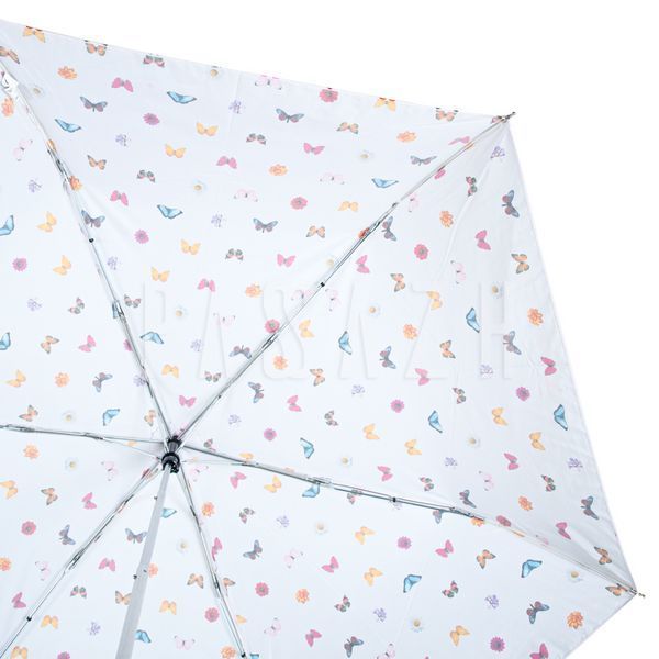 Парасолька жіноча Fulton L553-040997 Superslim-2 Butterflies & Flowers Метелики та квіти (L553-040997) L553-040997 фото