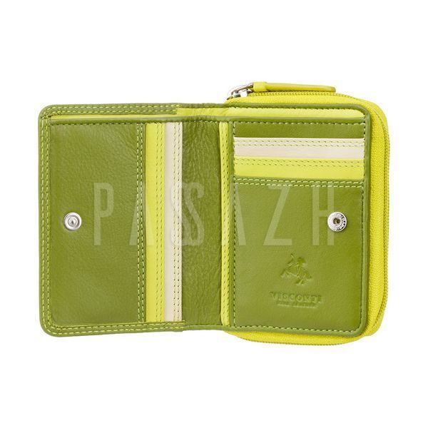 Гаманець жіночий Visconti RB53 Hawaii RFID Lime Multi (RB53 LIME M) RB53 LIME M фото