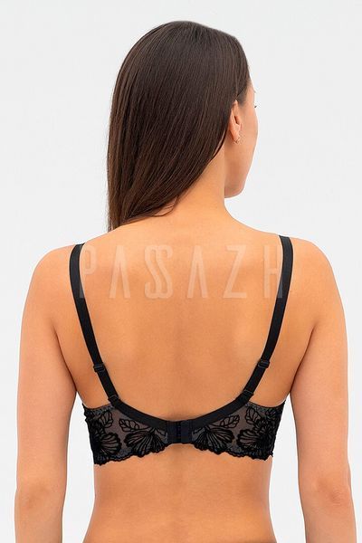 Бюстгальтер с пуш ап Effetto Lingerie VIOLETTA 016 01B 02 75D чёрный 158183 фото